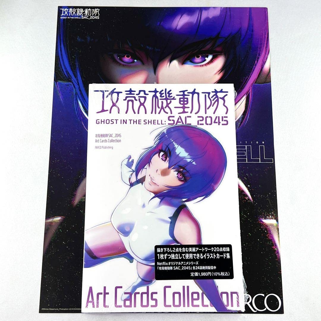 攻殻機動隊 イリヤクブシノブ 描き下ろし イラストカード集 20点収録