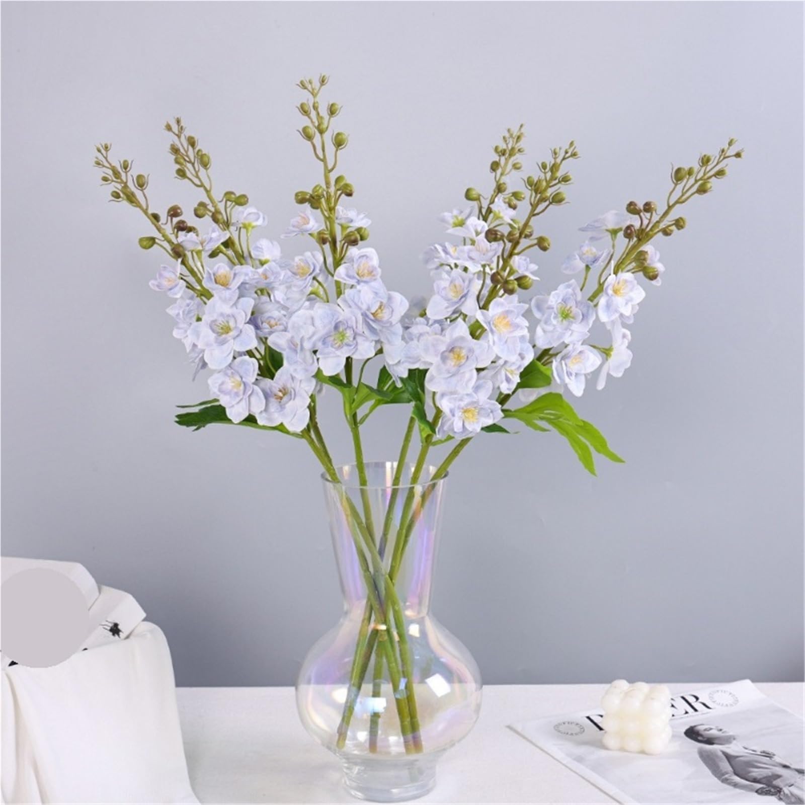 Künstliche Delphinium Künstliches Delphinium aus Latex