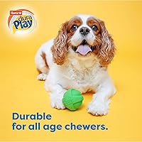Vista 5 de Hartz DuraPlay - Juguetes perfumados para perros con aroma a tocino, tamaño pequeño (varios colores)