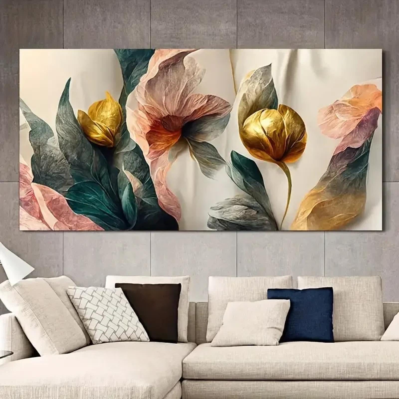 Art mural de 30 x 60 cm pour décorer facilement un couloir ou salon sans cadre - 8