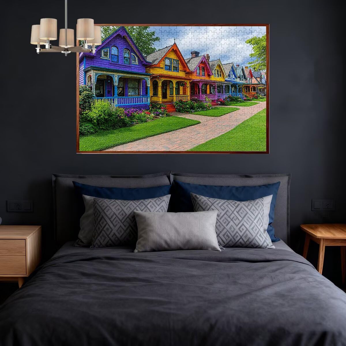 Puzzle 6000 Piezas Adultos Moderno Puzzle para Adultos Cabina Rompecabezas Juguetes Educativos Regalos Originales para Mujer Rompecabezas Entretenimiento Creativo Clásico Familia Juego 179x105cm B-39