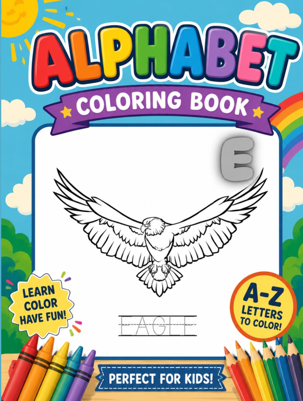 Alphabet Coloring Book: Alphabet Learning for Preschool and Kindergarten Kids