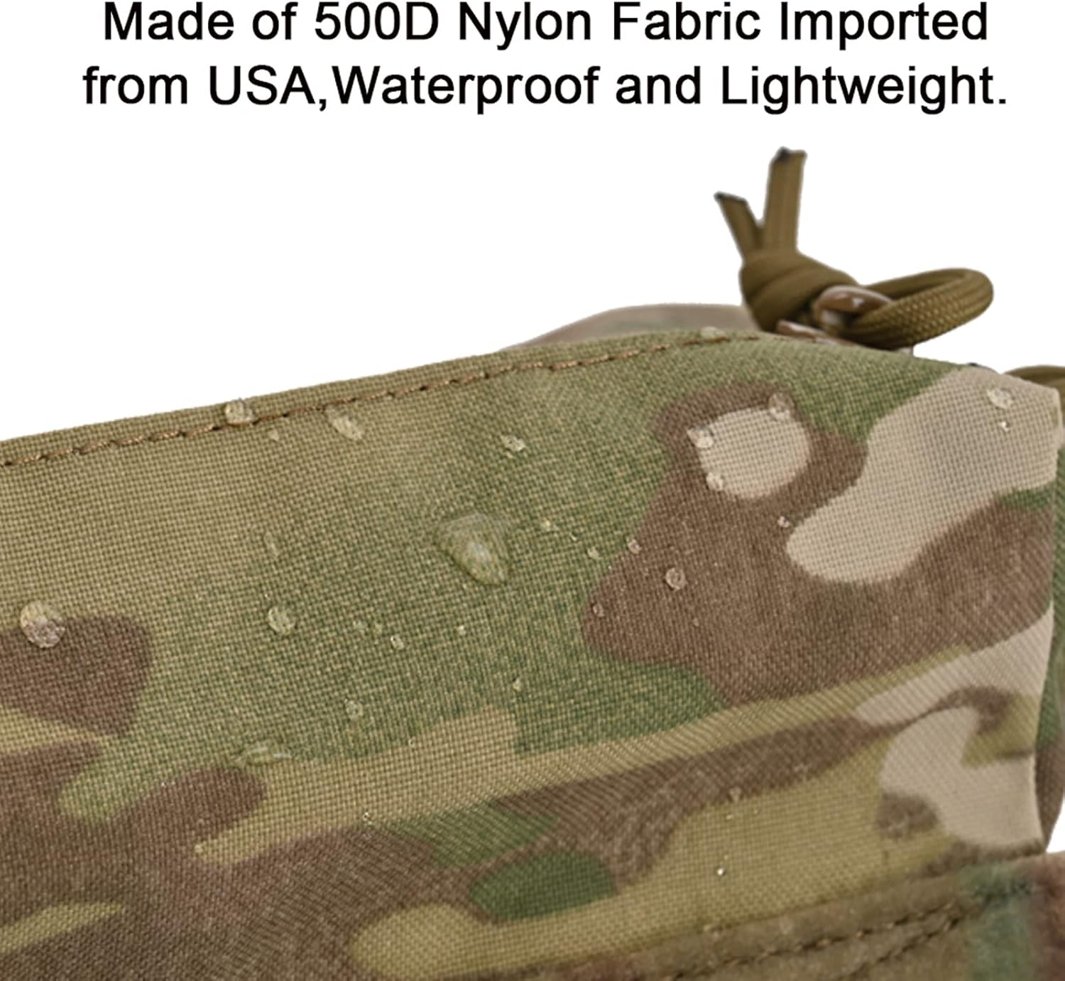 Dangler Pouch Mini Drop Pouch Sack Pouch Abdominal Fanny Pack with Hook and Loop YKK Zipper Tourniquet Holder for Vest Chest Rig (CP) - Image 5