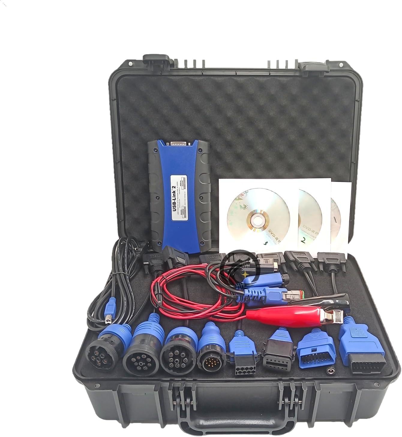 124032 Diesel Heavy Duty Truck Excavator Diagnostic Scanner Tool Fits for Nexiq USB Link 2 Heavy Duty Truck Scanner Diagnos