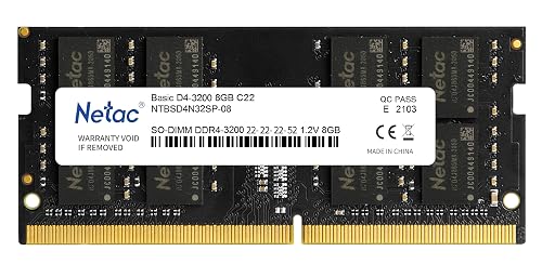 Netac Basic OS DDR4-3200 8GB C22 SO-DIMM 260-Pin