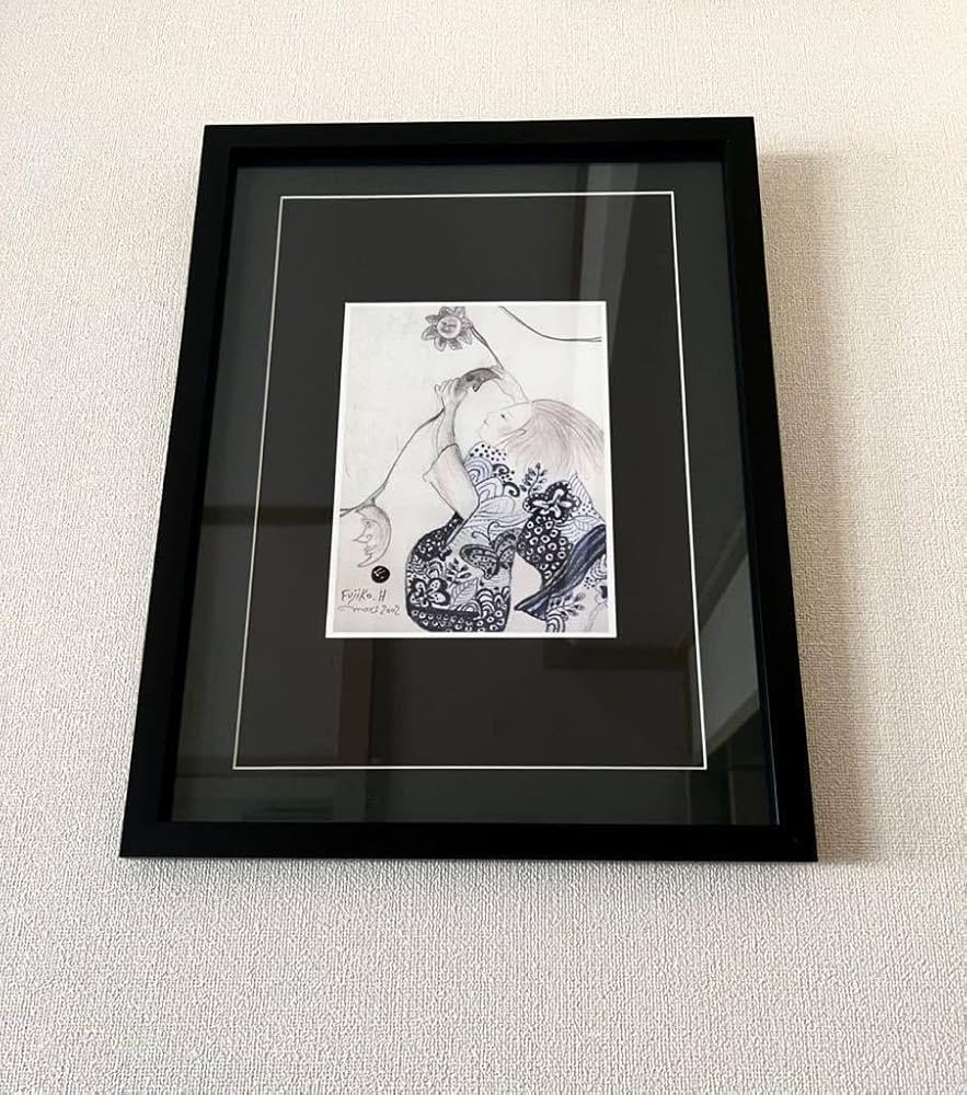 Amazon.co.jp: フジ子ヘミング 絵柄22種展開「夏の夕」印刷物 絵