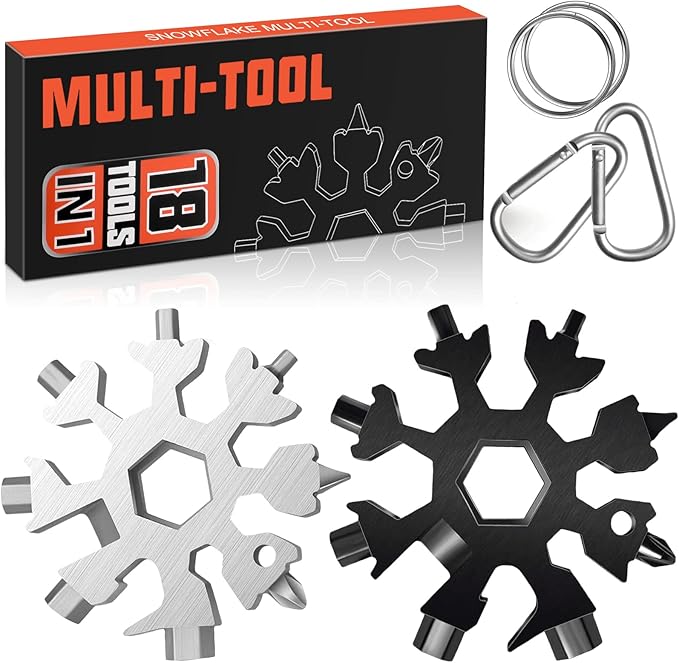 Produktbild von Geschenke Für Männer, Fhygarim 12 In 1 Multifunktionswerkzeug 12 In 1