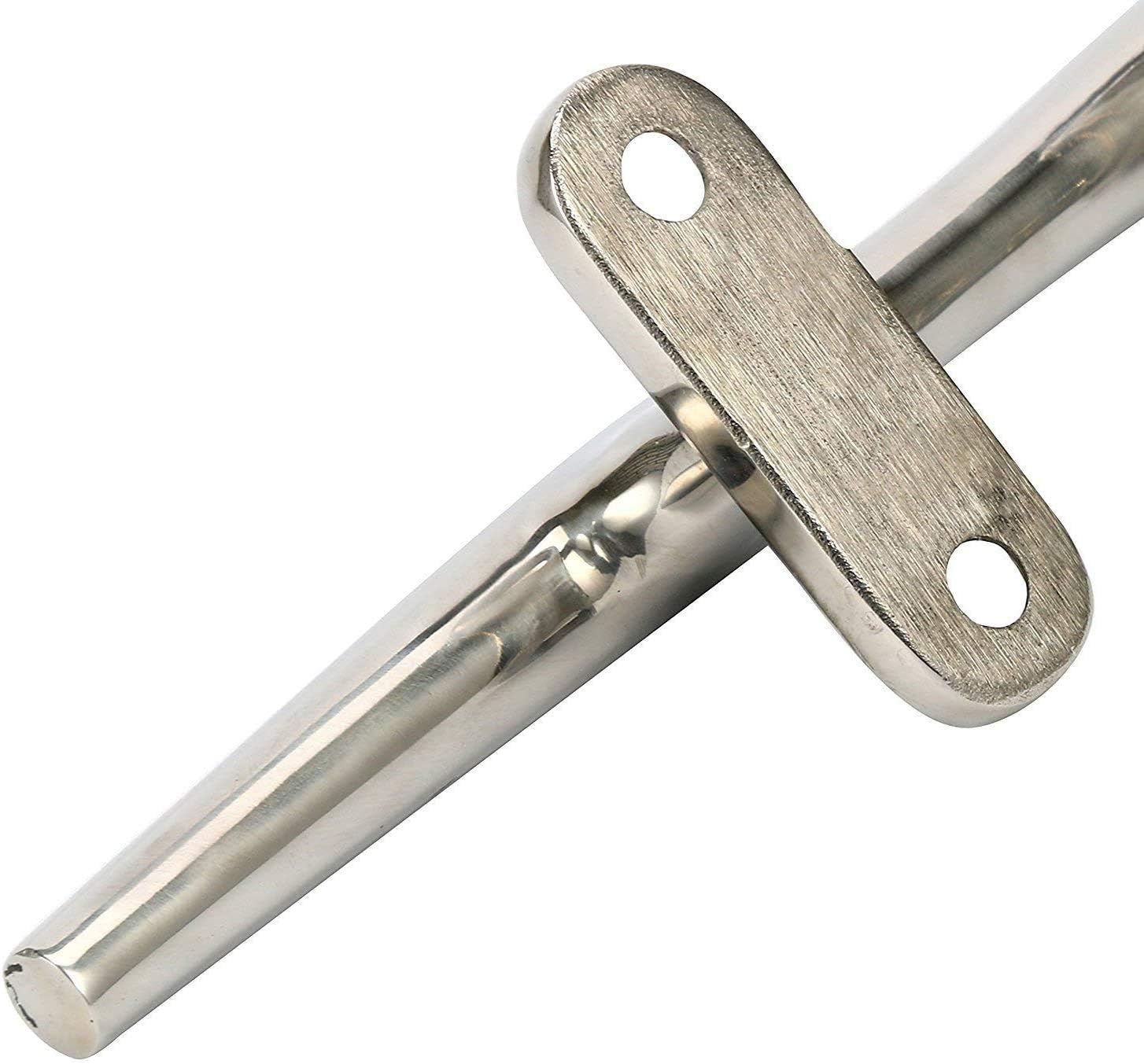 Amarine Made Stainless Steel Open Base Cleat-8 Inch Boat Cleats,Rope Cleat,Boat Dock Cleats - Ideal for Marine, Deck,Nautical Decor,Cabinet Pull/Towel Hook/Coat hanger-9995S8 : Sports & Outdoors