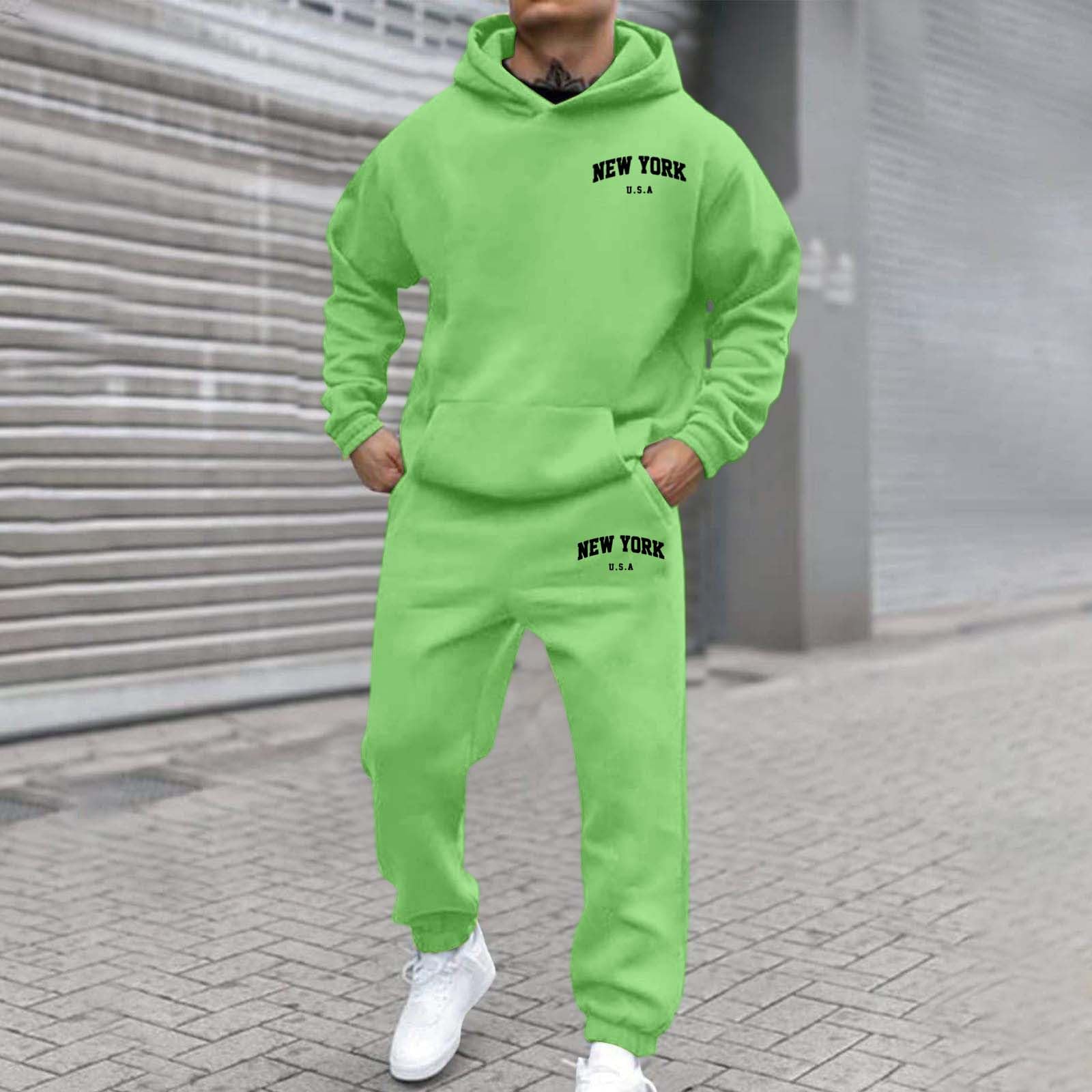 Jogging Homme Jogging Baggy Homme Vetement Sport Pantalon Survetement Vêtements Ensemble Chic Veste De Survêtement Hiver Grande Taille Large Tenue Bas Running Pantalons Coton Training Survêtements