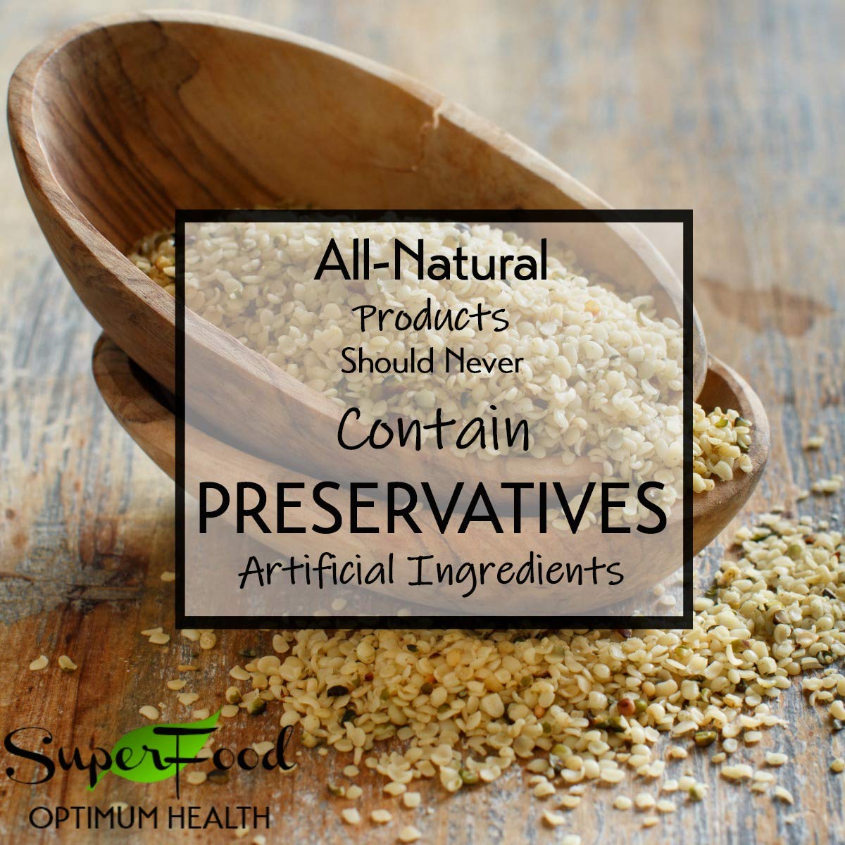 GERBS Roasted Unsalted Whole Hemp Seeds 2 LBS. Premium Grade | Resealable Bulk Bag |High in Magnesium, Protein & Fiber| Gluten Peanut Tree Nut Free