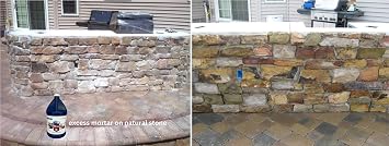 EaCo Chem NMD 80 - The #1 New Masonry Detergent - Powerful Safe & Effective - Remove Efflorescence and Mortar Smears From Brick, Stone, Limestone, Unpolished Granite, Concrete + More! - 1 GALLON