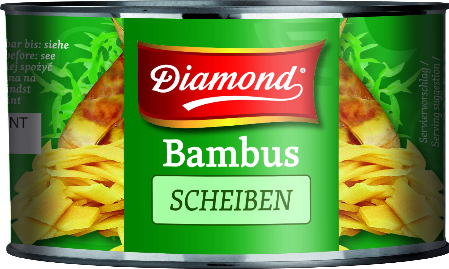 Diamond, Conserva de brote de bambú (en rodajas) - 24 de 227 gr. (Total 5448 gr.)