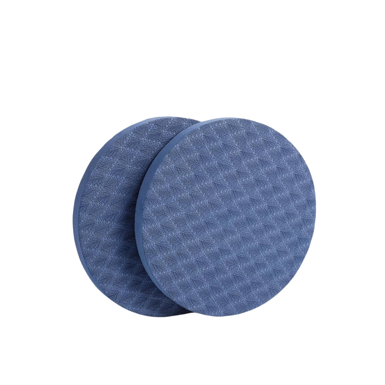 MBKHFLL Yoga Knee Guard 2 pieces, foam Pilates Knee Guard Yoga Knee Guard Support Round Pads Anti slip Fitness Anti slip Pads. Suitable for offices, homes, knees, elbows, wrists, and hands(blue)
