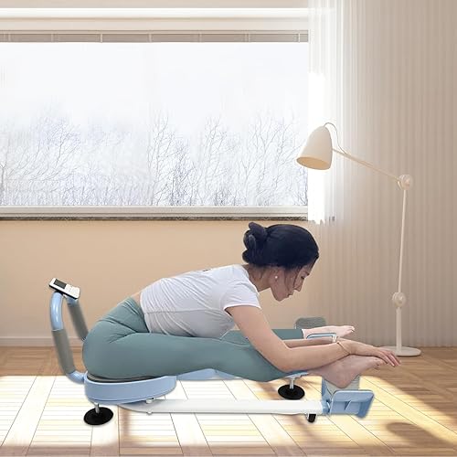 Miniatura 7 de Estirador de piernas, máquina de estiramiento de piernas, máquina de estiramiento de piernas profesional de 180 grados con temporizador magnético,