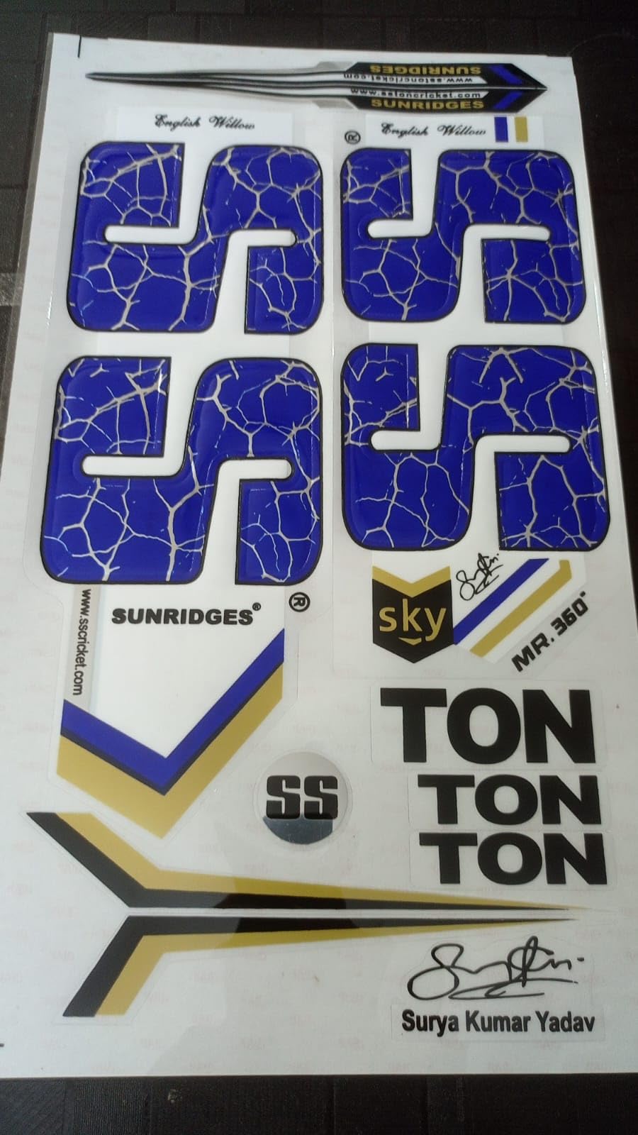 Latest 3D Laminated Cricket BAT Sticker (B0C4SF6YC4) Amazon Price History, Amazon Price Tracker