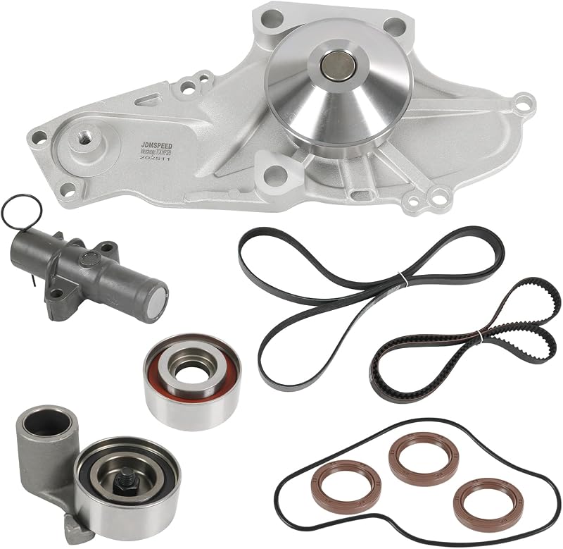 Kit de correia dentada com bomba d’água SMTRUILAN TKH-002 para Honda, Acura e Saturn – 1 conjunto
