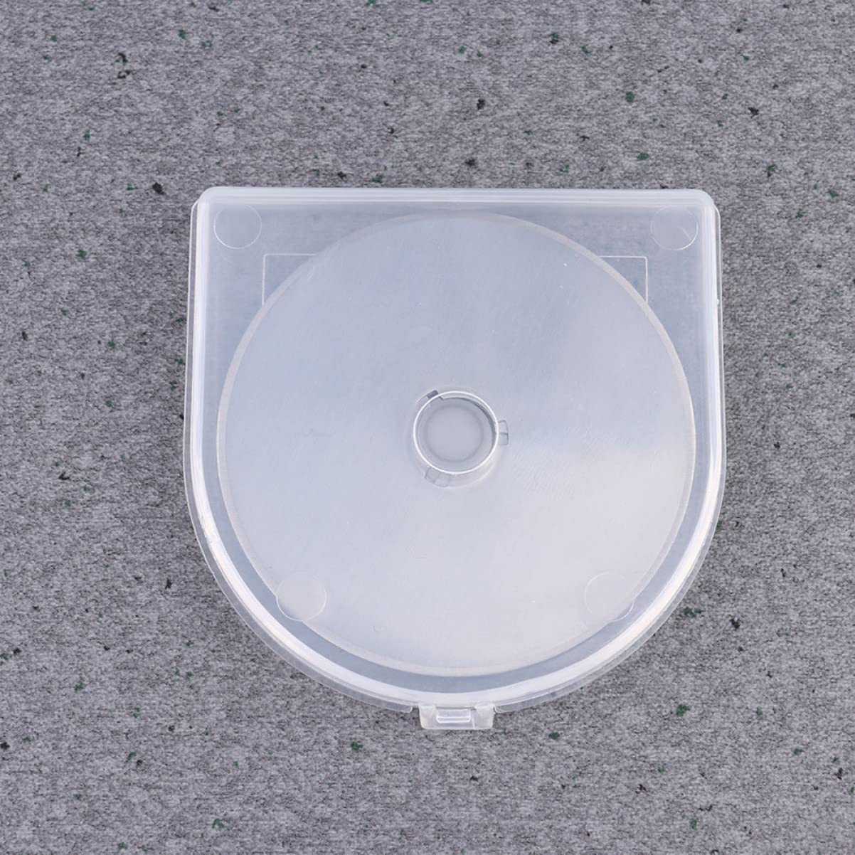 60mm Kreisklingen für Rollschneider, 10 Stück aus Stahl, Silber