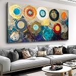 Large White Flower Wall Art with Taupe Background Elegant Flower Framed Floral Canvas Print for Living Room, Bedroom, Dining Room, Home Office Modern Ready to Hang Home Decor - 30"x60"(75CMx150CM)
