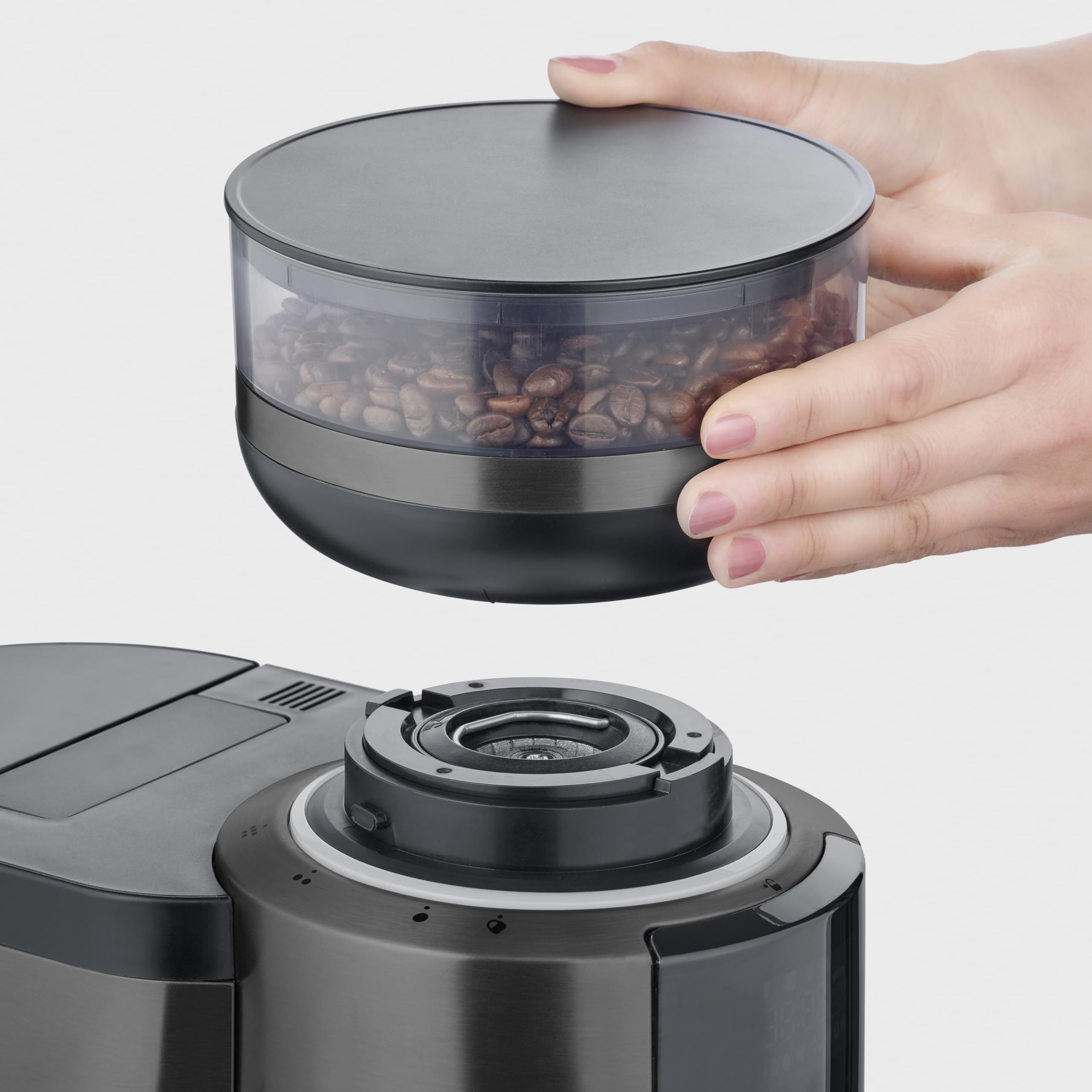 Severin FILKA Dark Inox w pełni automatyczny ekspres do kawy z filtrem
