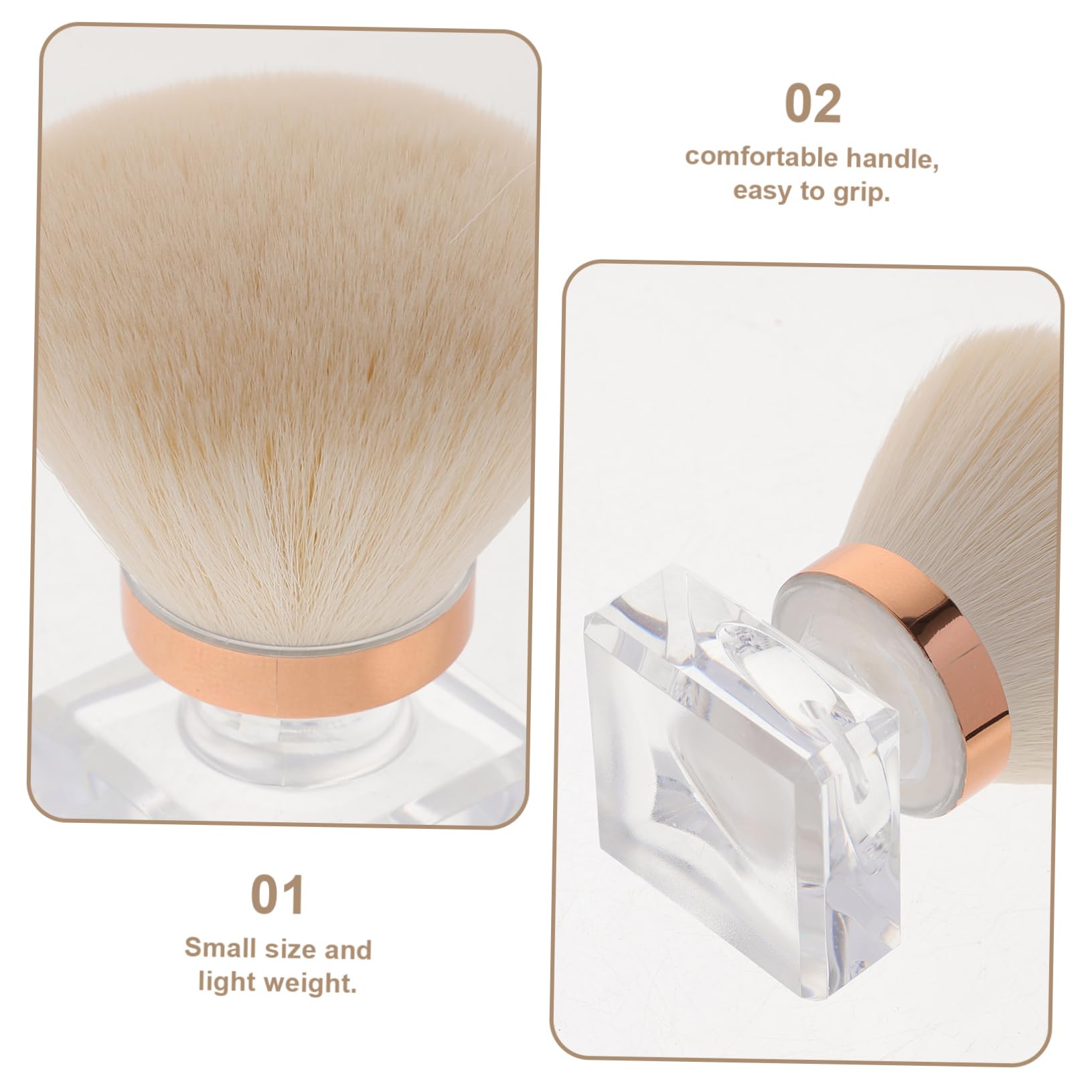 Gogogmee Facial Makeup Brush Professional Makeup Brushes Set Blush Brush Big Fluffy Makeup Brush Blending Brush Loose Powder Brush Powder Brush Highlighter Brush