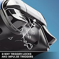 Vista 6 de PowerA Advantage Wired Controller for Xbox Series X S - Arc Lightning, Xbox Controller with Detachable 10ft USB-C Cable, Mappable Buttons, Trigger