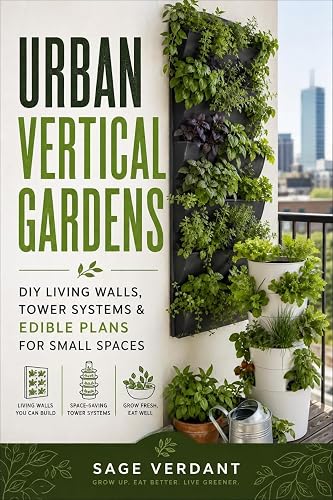 Urban Vertical Gardens: DIY Living Walls, Tower Systems & Edible