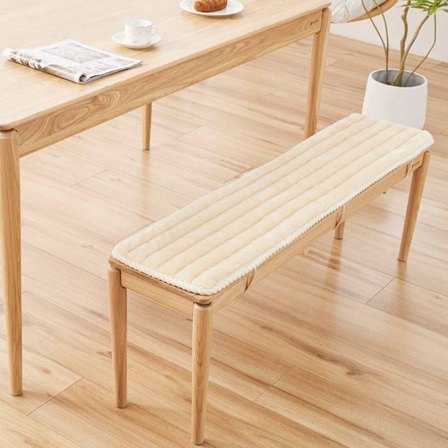 Panca antiscivolo per interni ed esterni, 120/100/130/90/150 x 40/50 cm, perfetta per giardino a baia, patio, sedie lunghe, altalene e pelliccia di portico (grigio, 50 x 200 cm)