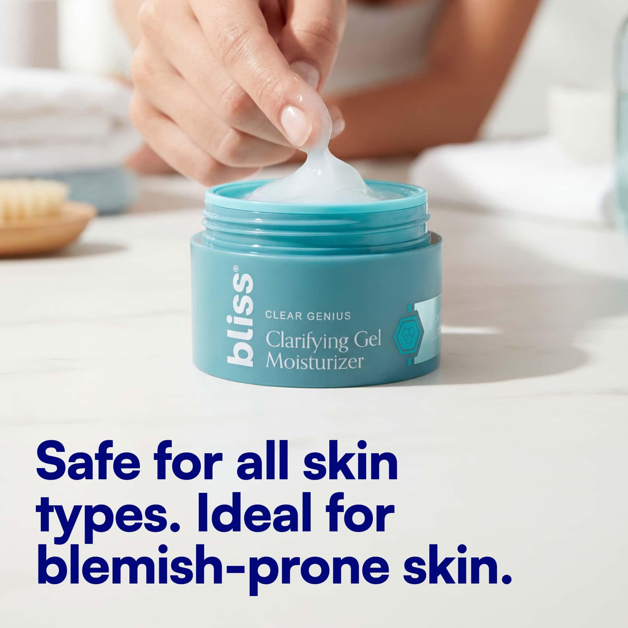 Amazon.com: Bliss Clear Genius Clarifying Gel Moisturizer, CLARITY