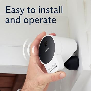 SimpliSafe Wireless Home Security Systems | 7 Piece Smart Home Alarm Systems with HD Outdoor Security Camera | Mobile App & Works with Alexa | Professional Monitoring Available | Easy DIY Install