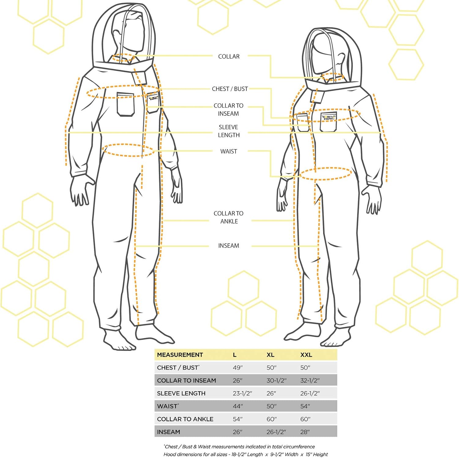 Honey Keeper Beekeeping Suit - XL - Image 7