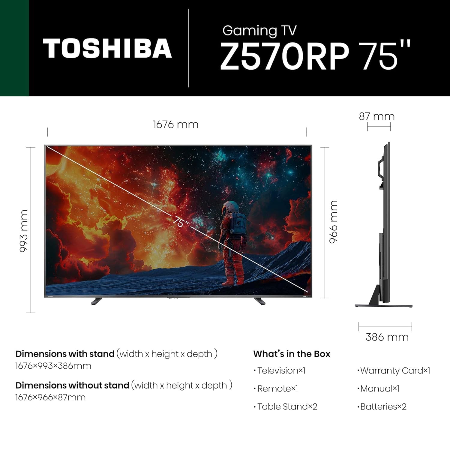 Review Toshiba 189 Cm (75 Inches) Z570Rp Series 4K Ultra Hd Smart 5 Review Toshiba 189 Cm (75 Inches) Z570Rp Series 4K Ultra Hd Smart