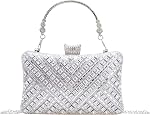 Rhinestone Evening Clutch Purse for Women with Crystal Clasp,Sparkling Evening Bag Handbags Wedding Party Formal Purse