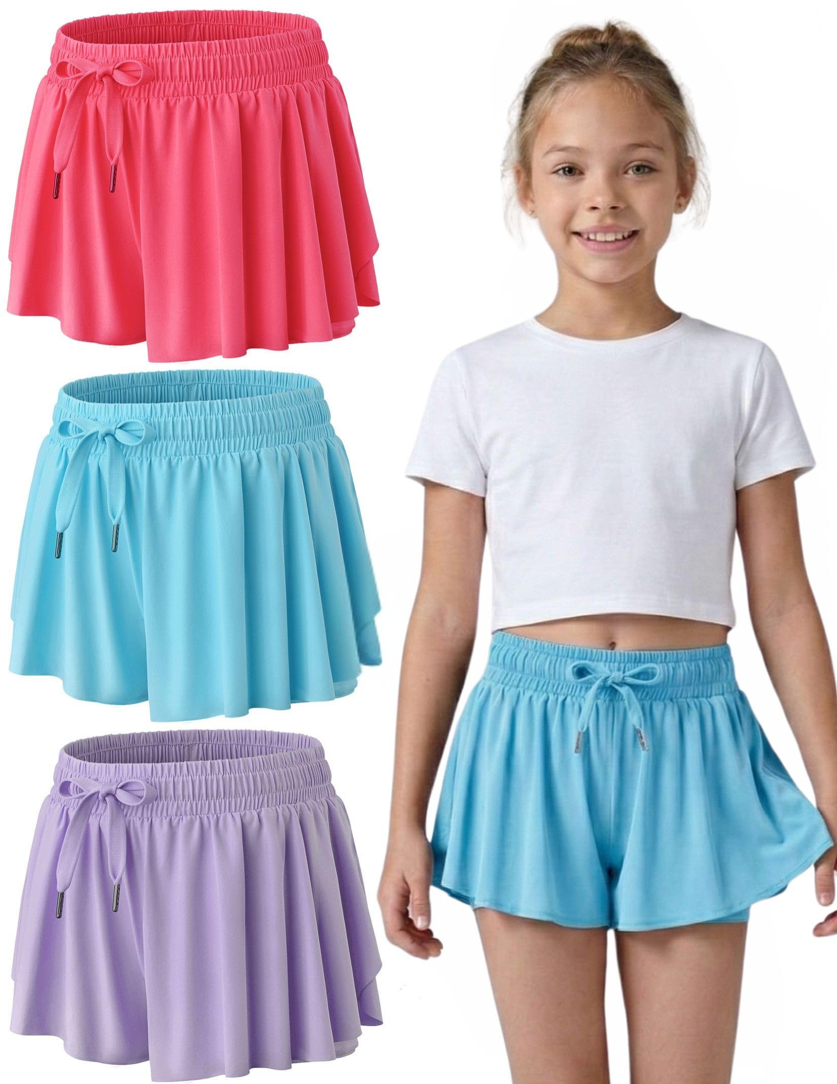 Flowy Skirted Shorts