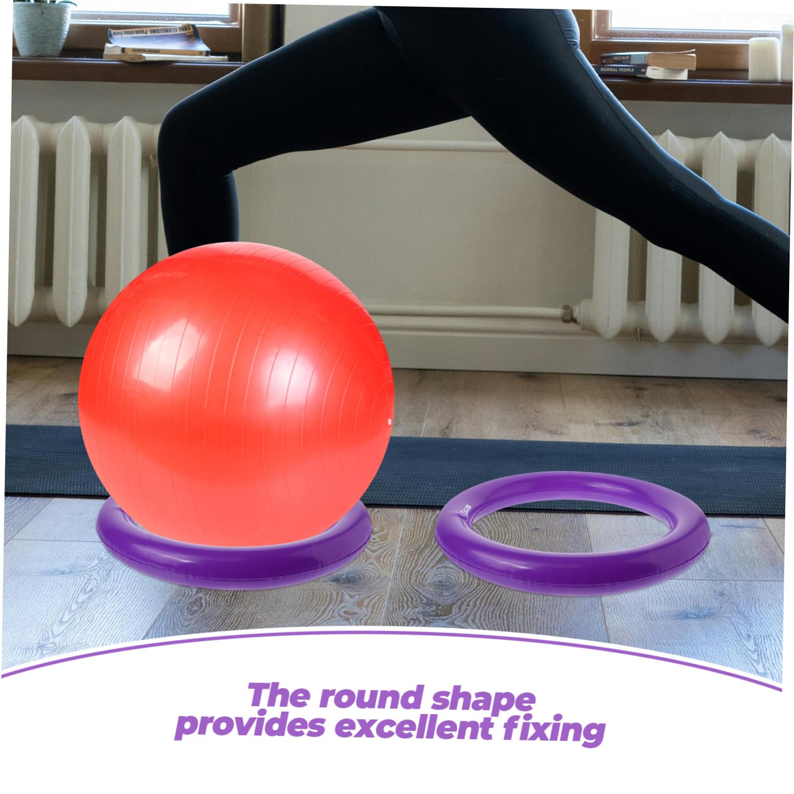 TOYANDONA Stabilizzante per Yoga Base Gonfiabile con Fissaggio per Esercizi e Sicuri Accessorio per Fitness e Allenamento Casa