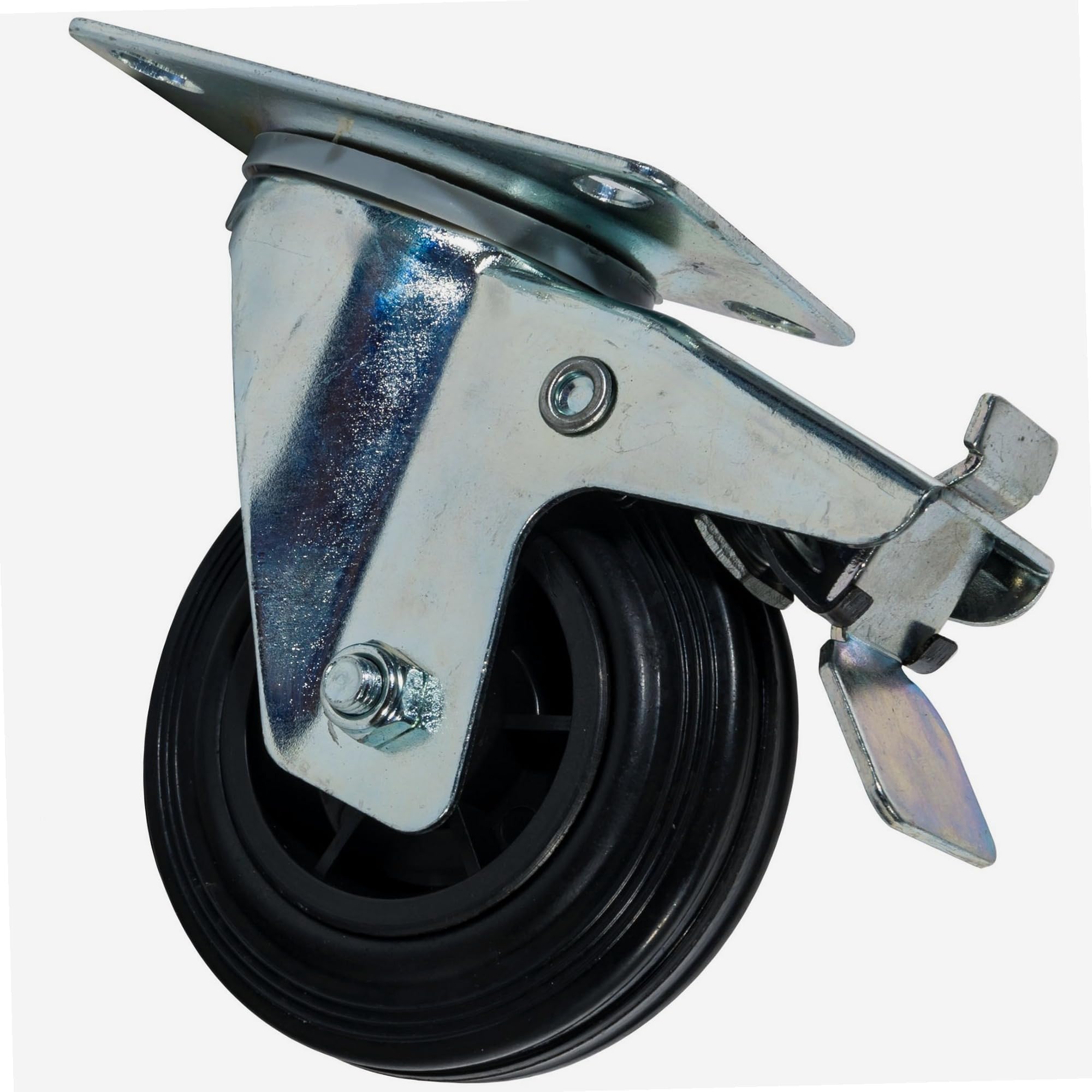 Rueda giratoria WERKA PRO con freno Ø 100mm