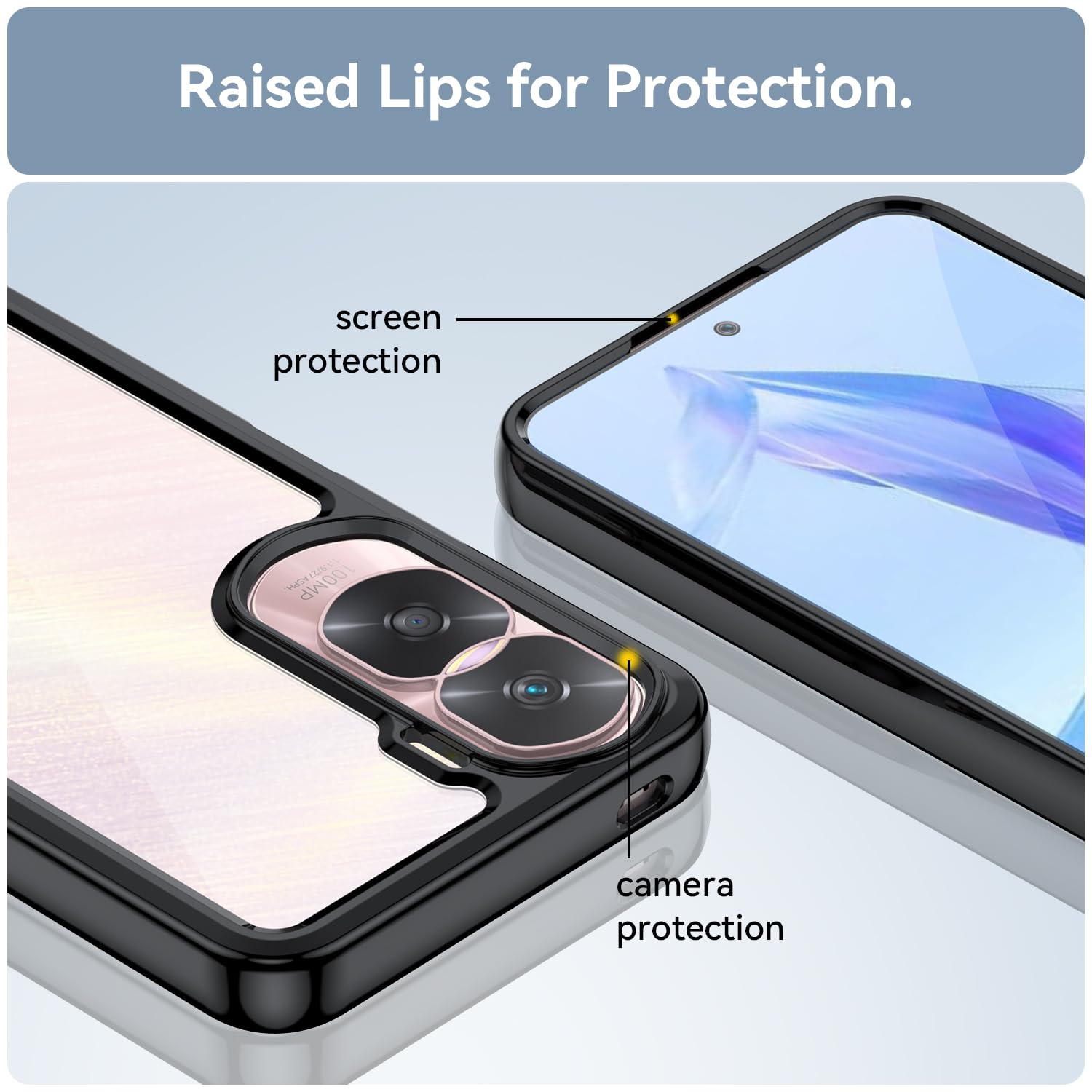 XINYEXIN Cover In Pelle Per Honor 50 5G / Huawei Nova 9 – Custodia Protettiva Antiurto, Antiscivolo, Stile Retrò, Colore Viola - 4