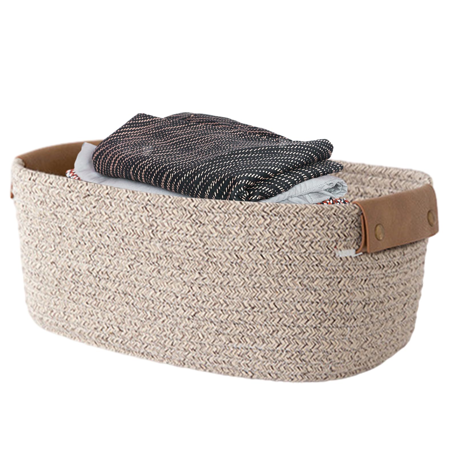 Zorq Rope Basket, Large Laundry Hamper, Soft Baby Hamper For Nursery, Tall Woven Rope Storage Basket For Blanket, Nursery Basket Soft For Clothes, Toys, Dirty Clothes