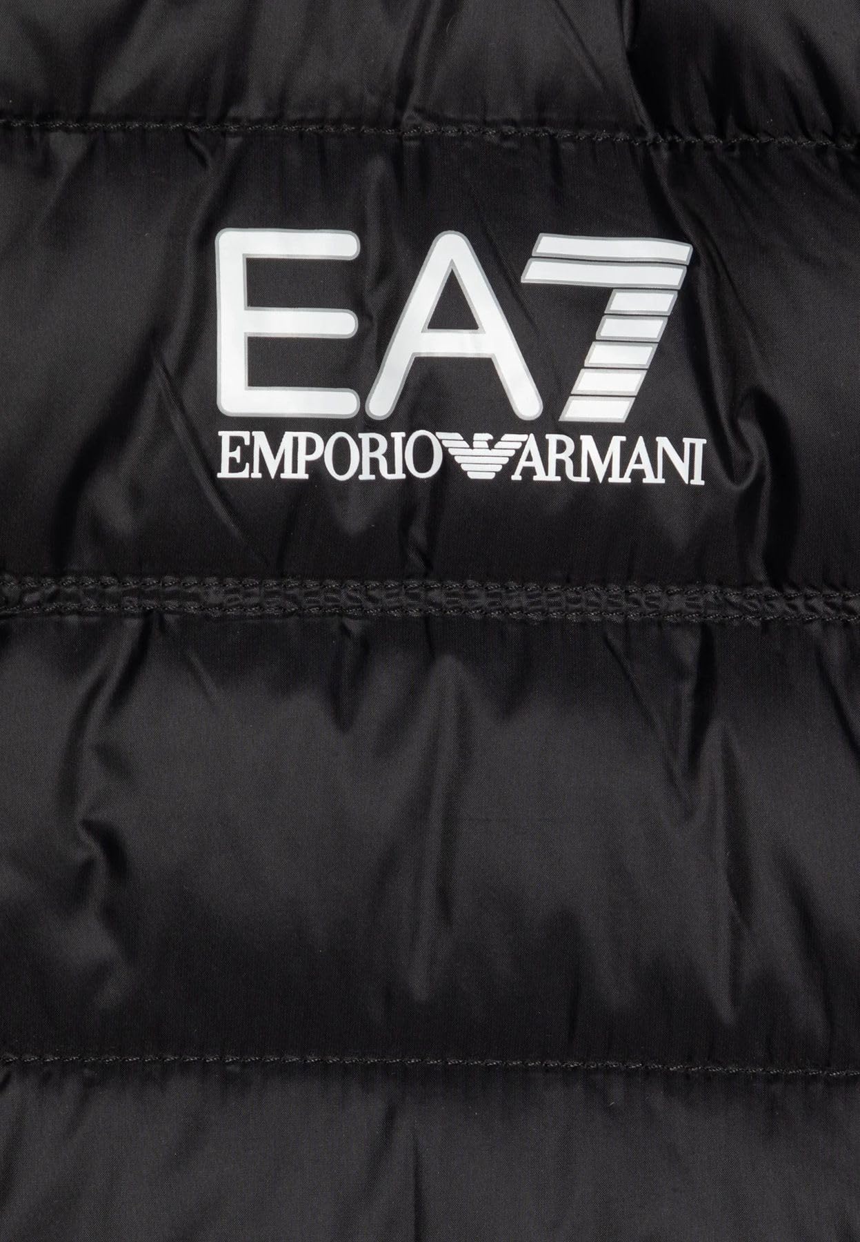 EA7 Daunenjacke Schwarz/Weiß 8NBB05-BNGPZ