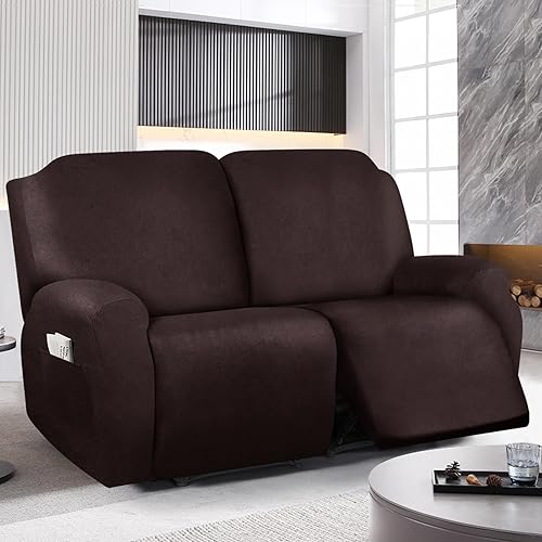 Vista 151 de molasofa Fundas de cuero para sillas reclinables, fundas para sillas reclinables grandes para silla reclinable, 4 piezas, fundas lavables que se