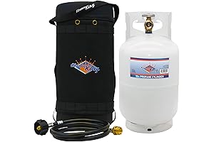 Flame King 10LB Refillable Tank Carrier Kit