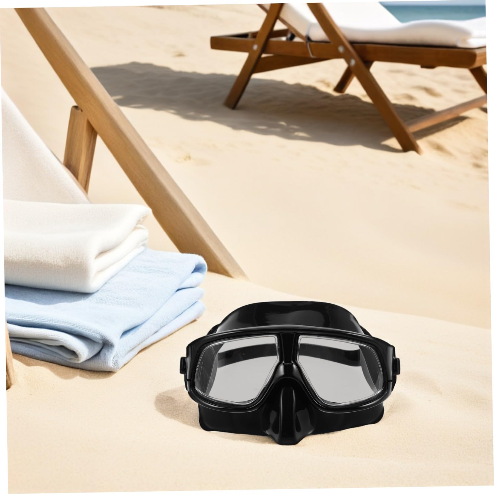HANABASS de Snorkel con Correa Ajustable para Natación y Buceo Gafas de Piscina con Sello y Diseño Volumen para y Fotografía Submarina Cómoda y Resistente para Diversas Faciales