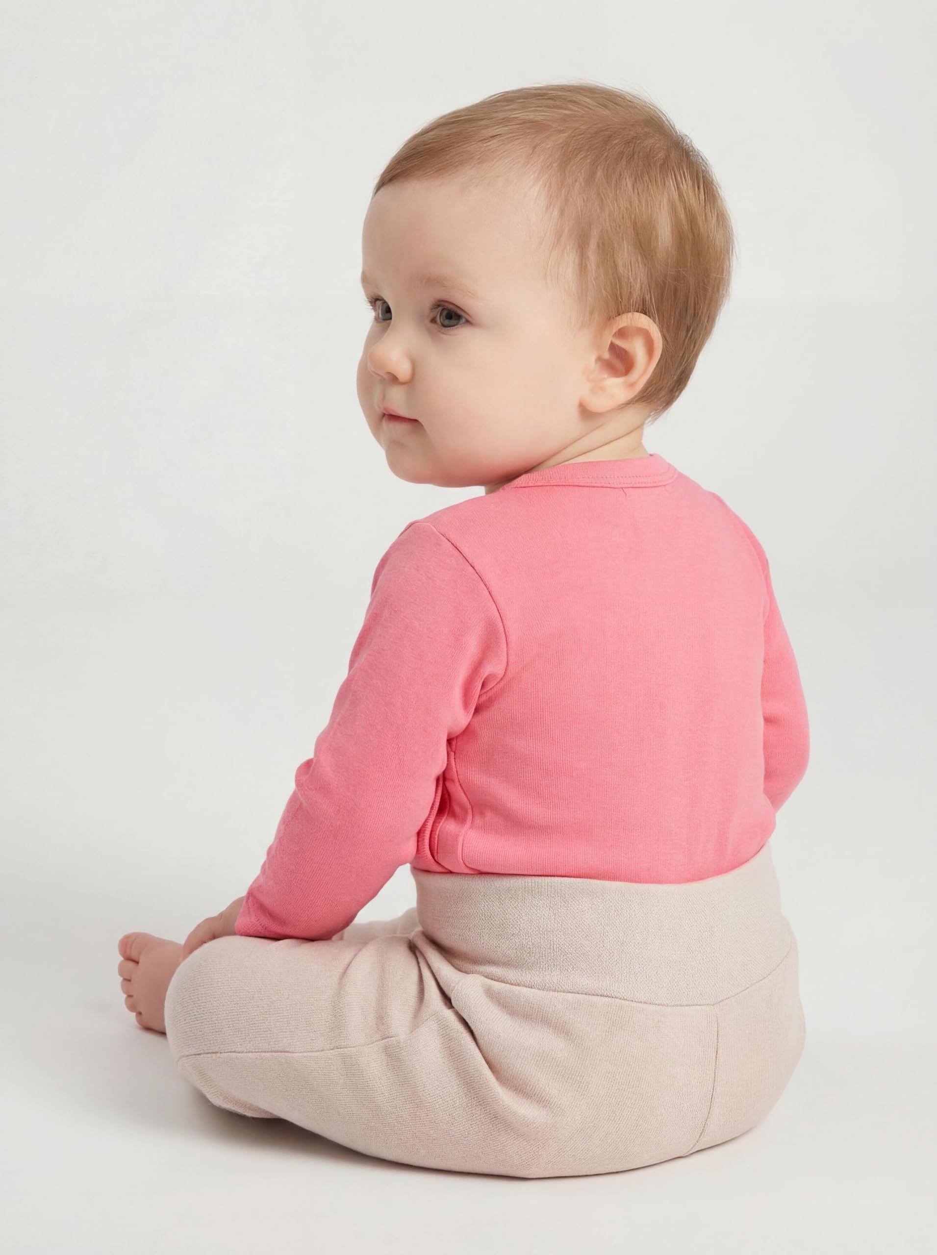 TupTam Camiseta de Bebé para Niña Manga Larga Pack de 5
