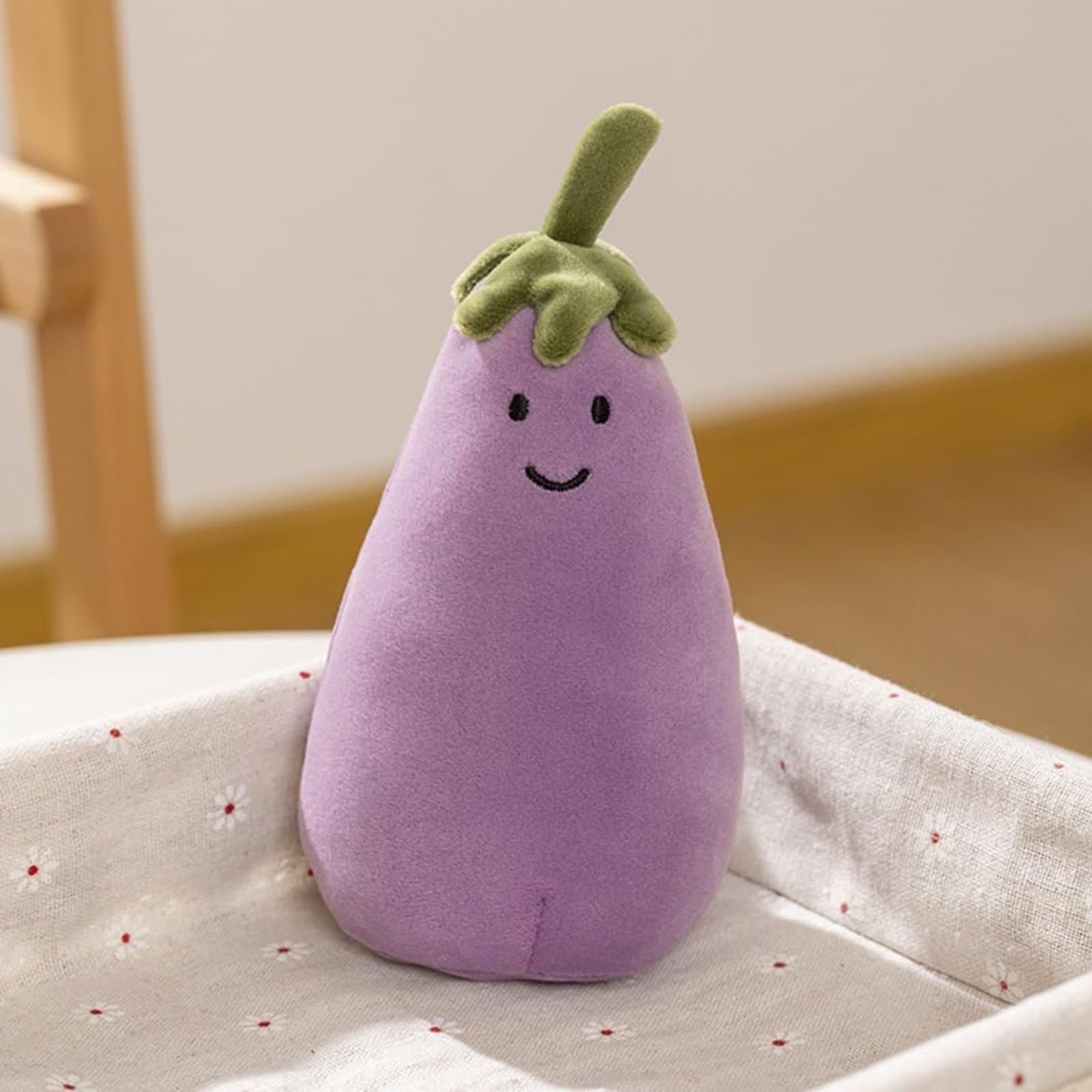 Amazon.co.jp: Diggly リアル ぬいぐるみ ナス 茄子 抱き枕 野菜
