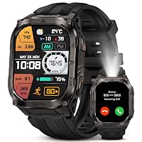 KOSPET Tank M4C Smartwatch Uomo con GPS, Autonomia 15 Giorni