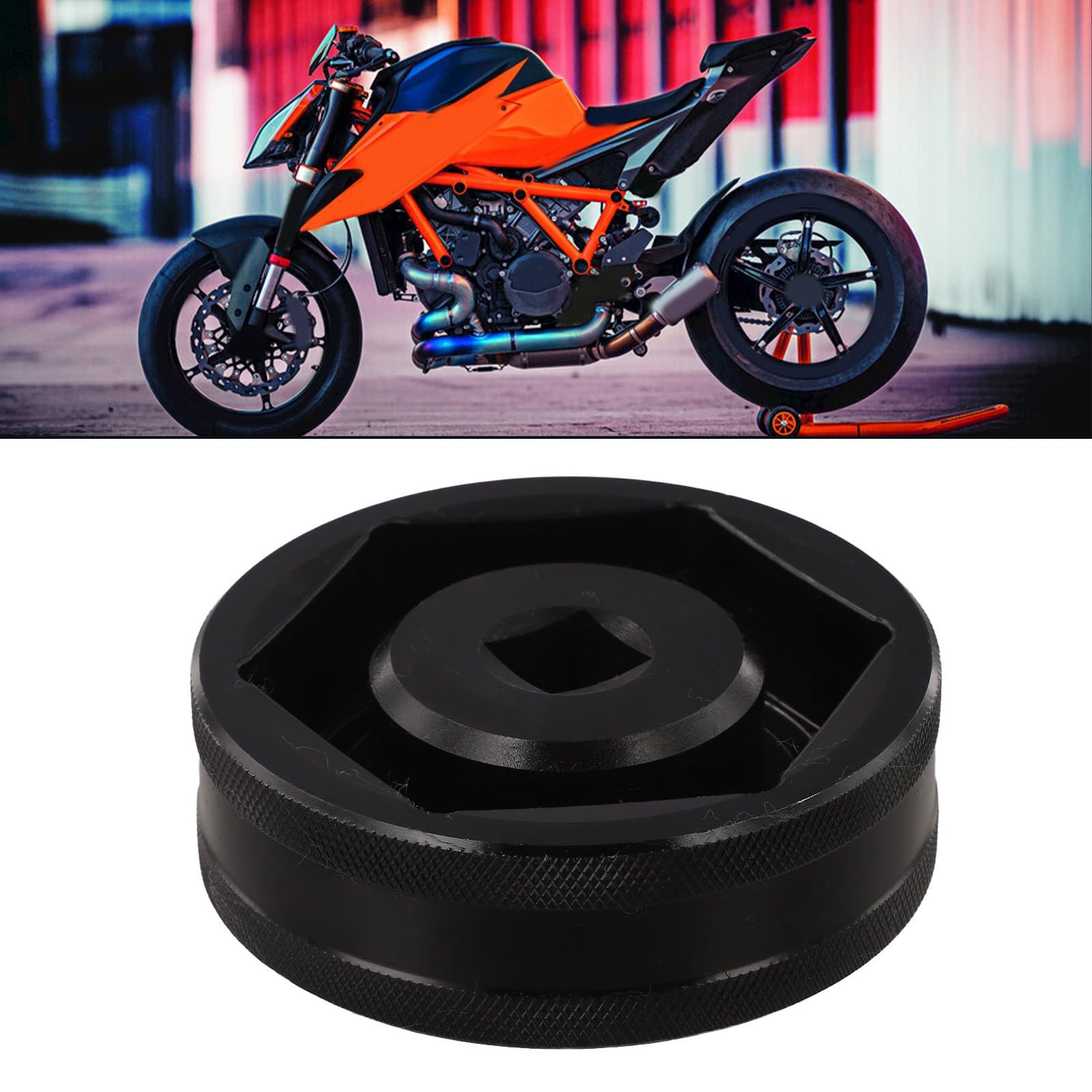 Douille d'écrou de roue arrière, 60 mm, clé hexagonale pour 1290 Super, outil à profil bas en acier pour retrait d'essieu à couple élevé