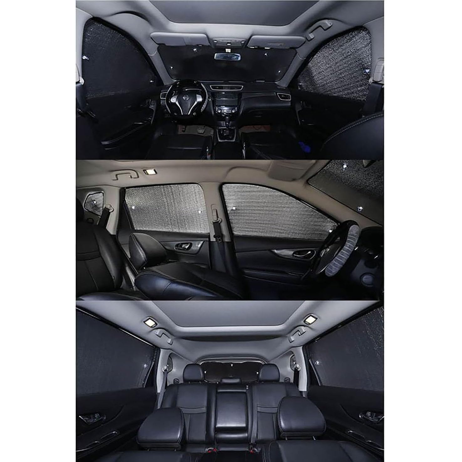 TOPOLVLCKC Dreiecksfenster Abdeckung Für Audi A3 8Y Limousine 2021-2025 - Seitliche Sonnenschutzblenden