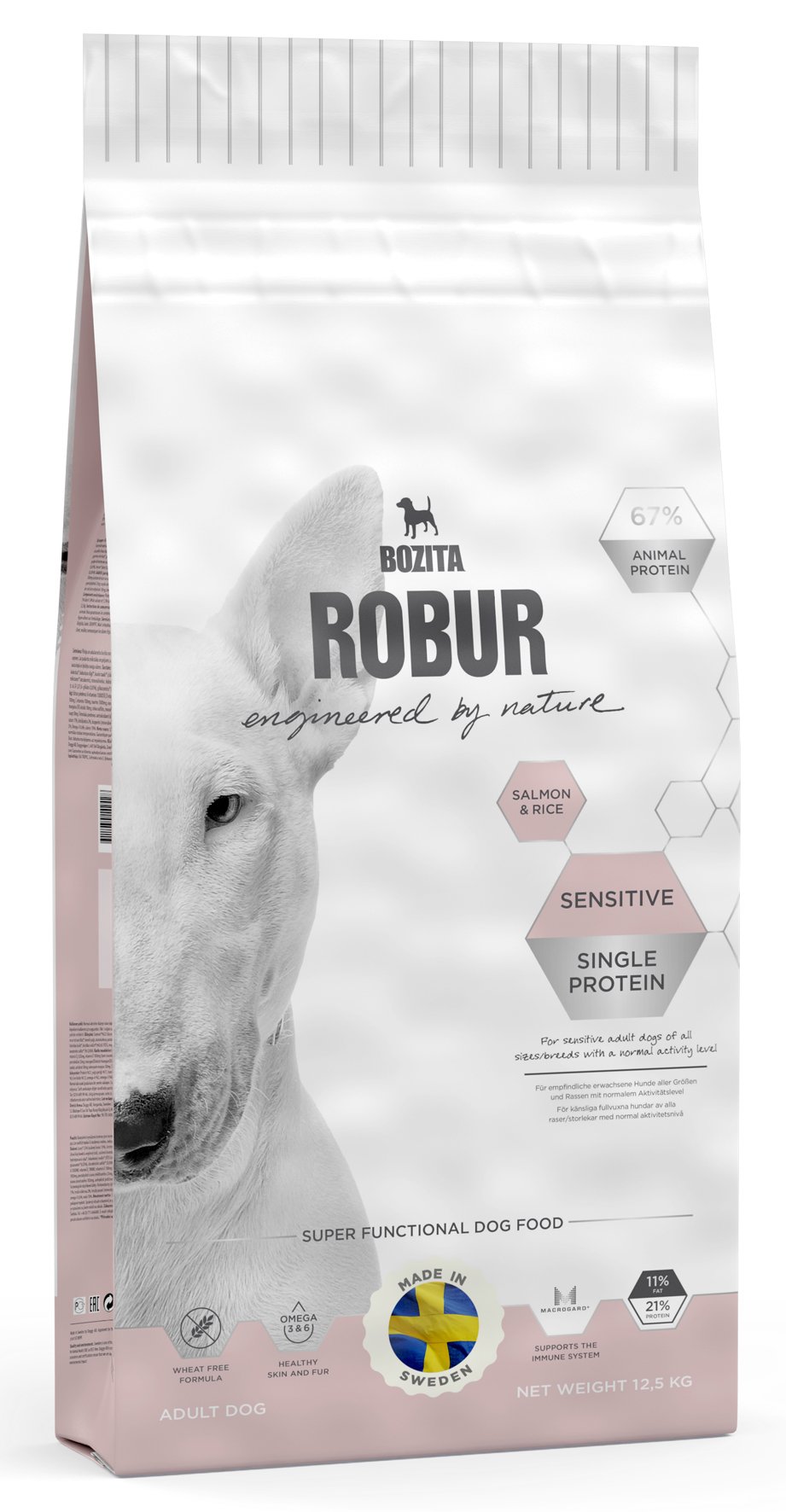 Bozita Hundefutter Sensitive Single Protein Salmon, 1er Pack (1 x 12.5 kg)