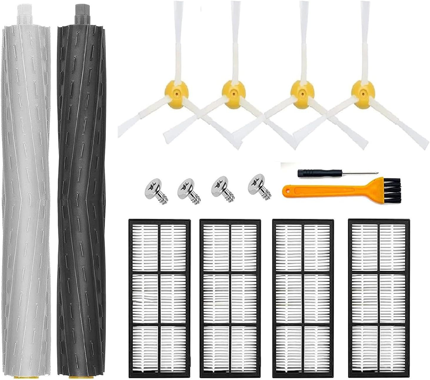 Ricambi IRobot Roomba Kit Ricambi Completo Per IRobot Roomba Serie 800 E 900 - Spazzole, Filtri HEPA E Accessori Pulizia Accessori Compatibili Irobot - Foto 9