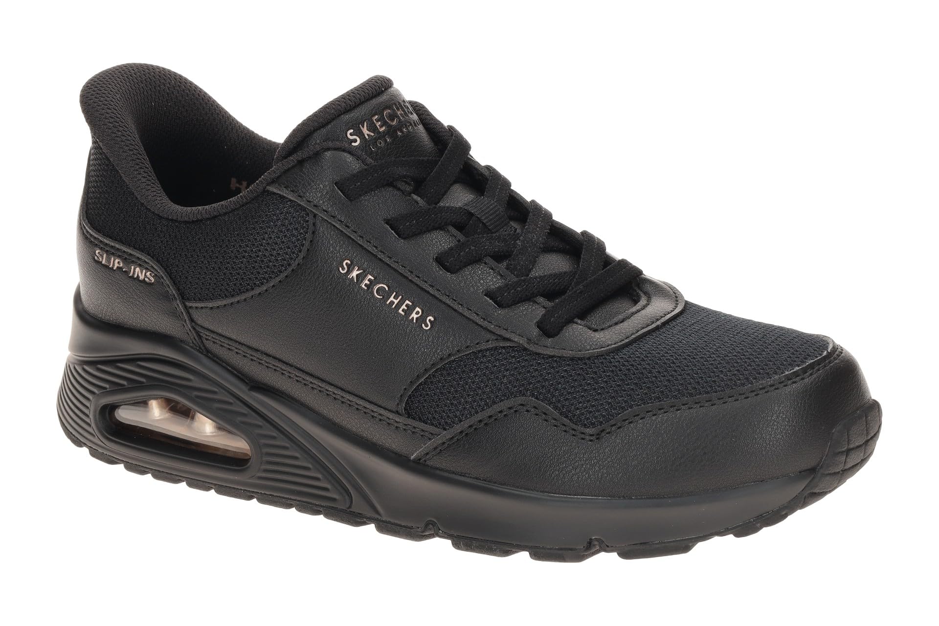 Skechers Women's UNO Banksia Trainer, Black, 9 UK