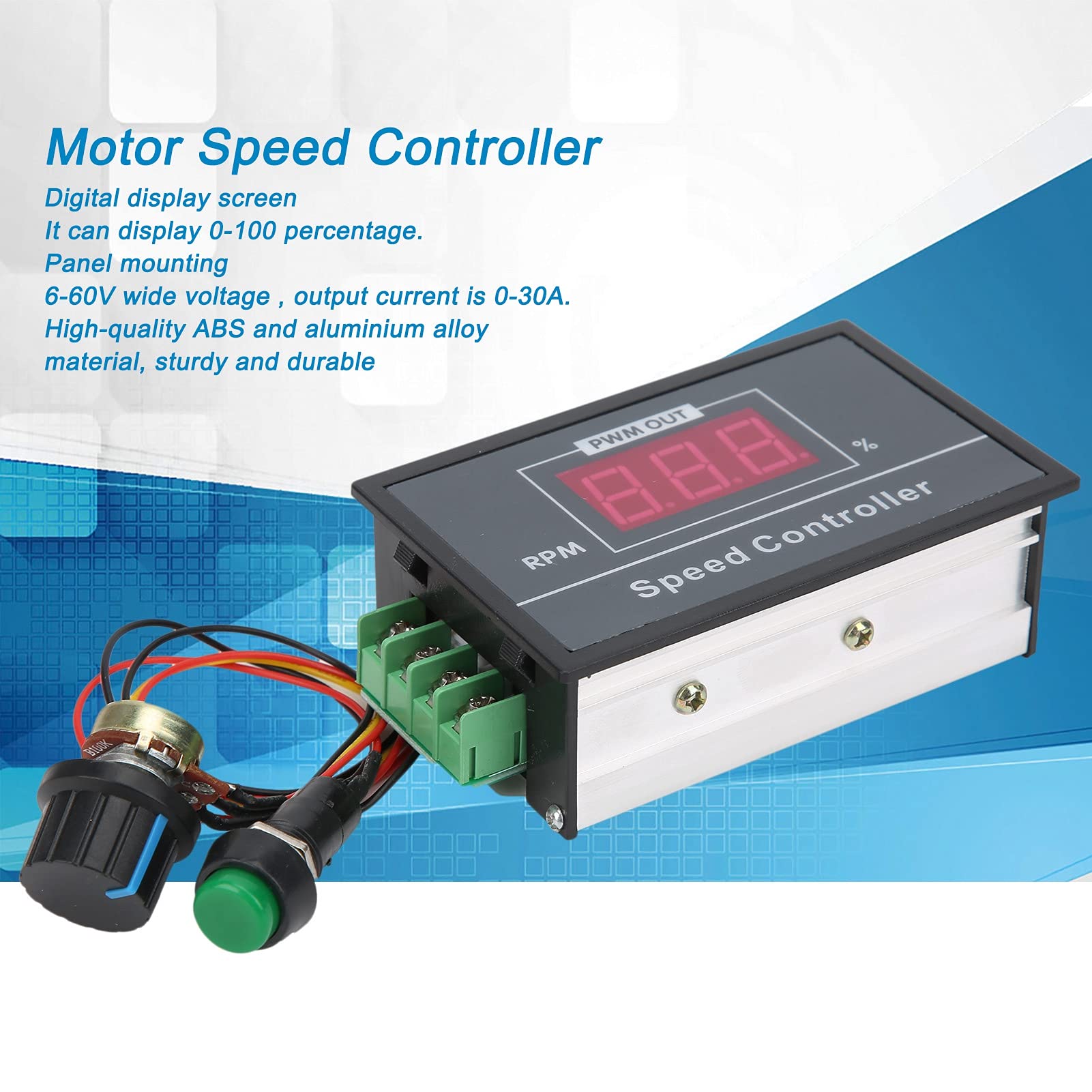 Regolatore di velocità del motore PWM CC a bassa tensione 1,8 V 3 V-5 V